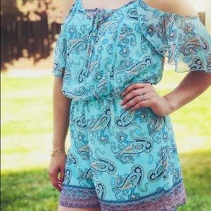 Paisley Romper